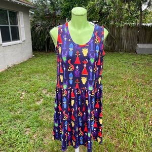 Ambie Disney Villians Skater Dress Size S NWT